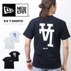 NEW ERA ニューエラ 半袖Tシャツ コットン Tシャツ MLB Upside Down ロサンゼルス・ドジャース レギュラーフィット 逆ロゴ メンズ 送料無料 14856706 14856707