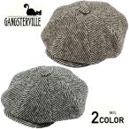 ギャングスタービル キャスケット メンズ GANGSTERVILLE SHARPER - HERRINGBONE CASQUETTE GLADHAND グラッドハンド WEIRDO ウィアード OLD CROW オールドクロウ