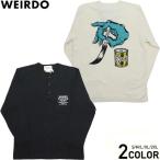 ウィアード ヘンリーネック ポケット 長袖 Tシャツ ロンT メンズ WEIRDO PAINT CAN - L/S HENRY T-SHIRTS GLADHAND グラッドハンド ギャングスタービル