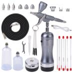 aurochs 充電式 エアブラシ AERO CROSS portable ver.4.0 エアロクロス コードレス ハンドピース コンプレッサー 口径 0.2mm 0.3mm 0.4mm 0.5mm セット