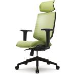 (個人宅配送可能商品)FURSYS  T30オフィスチェア 可動肘 ヘッドレスト付き グリーン  FHTN302RF021   アールエフヤマカワ　