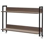  Work стол 2 сверху . высокий полка W1200 walnut 2 GZUSRH2-1200DM2