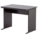 ワークデスク W800xD600 ダーク Z-LWD-0860DBK    アールエフヤマカワ　RFyamakawa 事務デスク 平机 SOHOデスク 事務用デスク