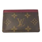 LOUIS VUITTON Louis Vuitton монограмма *porutokarutosa-n тянуть * футляр для визитных карточек / чехол для пропуска /ID кейс футляр для карточек /M61733/ Brown /b250415/554936