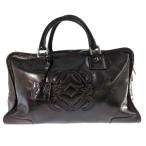 LOEWE ロエベ アマソナ36・ハンドバッグ/パープル系/翌日配送可/b250822/588449