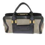 ショッピングchloe Chloe クロエ アリス・ハンドバッグ/01-13-62-65/グレー/翌日配送可/b260110/601762