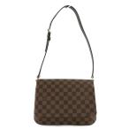 Louis Vuitton Damier *myuze профилированный лист go длинный * сумка на плечо /N51301/eben( Brown )/LOUIS VUITTON на следующий день рассылка возможно /208419