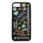  очень красивый товар *18SS Dolce and Gabbana PHONE COVE7 iPhone кейс iPhone /BI2416/ черный /DOLCE & GABBANA на следующий день рассылка возможно /b181226/227367