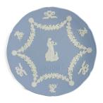 美品・ウェッジウッド ジャスパーイヤー2000年記念プレート/ブルー×ホワイト/WEDGWOOD/RF2/b190323/283893