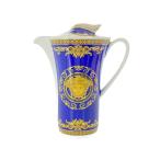ヴェルサーチ ローゼンタール メデューサ・クリーマー・ミルクポット・ピッチャー/ホワイト/ブルーVERSACE 翌日配送可/b200817/356461