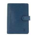  Louis Vuitton epi * Agenda PM* система * блокнот /R20055/ голубой /LOUIS VUITTON на следующий день рассылка возможно /221625