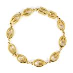 ジバンシー(ジバンシィ) 無垢ブレスレット/合金/メッキ-14.7g/ゴールドカラー/GIVENCHY 翌日配送可/208313