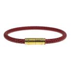 ルイヴィトン ブラスレキープイット・ブレスレット-7.9g/ゴールド/レッド/LOUIS VUITTON 翌日配送可/レディース/RF3/h200727/352837
