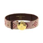 ルイヴィトン モノグラム ミニ グットラック ブレスレット/ブラウン ボルドー/LOUIS VUITTON 翌日配送可/RF2/h210126/376943
