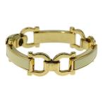 サルヴァトーレフェラガモ ストーン調プレート付 ガンチーニブレスレット-54.2g/ゴールド/Salvatore Ferragamo 翌日配送可/RF4/h210216/380493