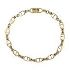 クリスチャンディオール CDロゴブレスレット-6.5g/ゴールド/Christian Dior 翌日配送可/RF3/h210412/388423