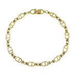 クリスチャンディオール CDロゴブレスレット-6.0g/ゴールド/Christian Dior 翌日配送可/h210412/388424