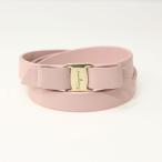 Yahoo! Yahoo!ショッピング(ヤフー ショッピング)サルヴァトーレフェラガモ ヴァラリボン ダブルラップ レザーブレスレット チョーカー/Salvatore Ferragamo 翌日配送可/h210730/403086