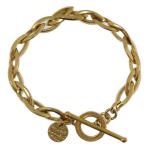 Philippe Audibert Philip o-ti вуаль браслет . позолоченный -14.2g Gold /h260225/606818