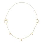 STAR JEWELRY スタージュエリー アンクレット・ダイヤモンド ブレスレット/K10YG/416-0.9g/イエローゴールド/プレゼント/記念日/h250507/556480