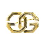 ジバンシー(ジバンシィ) シグネチャーG ロゴブローチ ピンタック -6.8g/ゴールド/GIVENCHY 翌日配送可/h210520/393301