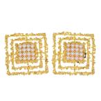 TASAKI（タサキ・田崎真珠） スクエアフォルム アコヤ真珠/Japan Pearl/養殖真珠・2点セットブローチ/Silver/44.0g/TASAKI PEARL/h190702/295388