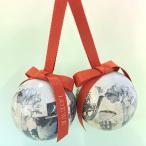ロエベ BOLAS NAVIDAD CHRISTMAS BALLS オーナメントインテリア/グレー/オレンジ系/LOEWE 翌日配送可/b210831/406857