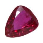 ルビールース ペアーシェイプ/RU0.603ct/NGL/ノーブルジェムラボラトリー/レッド/RF3/h190825/299649