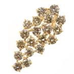 19P・ブラウンダイヤモンドペンダントトップ/K18YG/750-1.2g/1.10ct/イエローゴールド 翌日配送可/h220616/446971