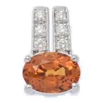 FD:0.04ct/TASAKI PEARLtasaki* Tasaki Shinju / spec обезьяна tin гранат * гранат * бриллиант подвеска с цепью /Pt900-2.0g/h250923/589038