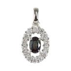 Yahoo! Yahoo!ショッピング(ヤフー ショッピング)カラーチェンジ アレキサンドライト ダイヤモンドネックレス ペンダントトップ・ヘッド/K18WG/750-1.2g/AL0.20ct/FD:0.22ct/RF1/h201023/364006