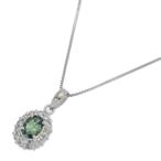 AL0.4ct/FD_0.23ct/取り巻き・アレキサンドライト・ダイヤモンド ネックレス・ペンダント/Pt900-Pt850-3.0g/プラチナ/プレゼント/h250326/551885