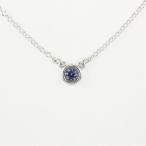 ティファニー エルサペレッティ カラーバイザヤード アクアマリン ネックレス・ペンダント/Sv925-1.6g/TIFFANY ＆ Co. /h210820/404438