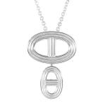 Yahoo! Yahoo!ショッピング(ヤフー ショッピング)エルメス シェーヌダンクル・ネックレス・ペンダント/Sv925-10.8g/シルバー/HERMES 翌日配送可/h190130/229006