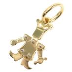 ポメラート キングモチーフ・ネックレス・ペンダント トップ/チャーム 王様 人型/K18YG/750-2.1g/イエローゴールド/RF3/h191002/309853