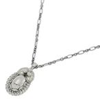 Georg Jensen ジョージジェンセン 1992 プレーン ネックレス・ペンダント/Sv925-9.3g/シルバー/プレゼント/記念日/h250327/551548