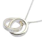 TIFFANY ＆ Co. ティファニー 1837インターロッキングサークルネックレス・ペンダント/Sv925-4.8g/シルバー/翌日配送可/h260113/599950
