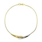 ジバンシー(ジバンシィ) コンビバー ショートネックレス・ペンダント-26.6g/ゴールド/シルバー/GIVENCHY 翌日配送可/RF3/h210414/388574