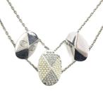 クリスチャンディオール 3Pアイコンスタッズ チョーカー ショートネックレス・ペンダント/ゴールド/Christian Dior /h220617/446713