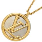 LOUIS VUITTON ルイヴィトン コリエ ルイーズ ゴールド ネックレス ペンダント 合金/メッキ-72.5g M64281 ゴールド×シルバー /h260306/607910