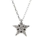 スタージュエリー STAR of STARS・ダイヤモンドネックレス・ペンダント/K18WG/750-1.2g/0.06ct/2ZN2252/STAR JEWELRY/RF4/h200911/359105