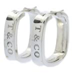 ティファニー ティファニー1837 スクエア フープ ピアス/Sv925-10.2g/シルバー/TIFFANY ＆ Co./h260123/601910