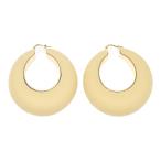 ロエベ LOOP EARRINGS GOLD・ピアス/合金/メッキ-84.0g/119.19.206/アイボリー×ゴールド/LOEWE/RF3/h200603/345799