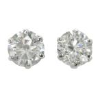 2P・ダイヤモンド スタッド ピアス/Pt900-0.6g/0.369ct/FD:0.361ct/プラチナカラー 翌日配送可/h220630/446968