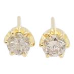 0.15ct/FD_0.15ct/スタッズセッティング・4月誕生石・ダイヤモンド・ピアス/K18YG/750-0.9g/イエローゴールド/プレゼント/h250228/548529
