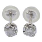 (年末セール) FD:0.16ct/シンプルライン・スタッド・ダイヤモンドピアス/Pt900-0.5g/プラチナ 翌日配送可/h251010/592734