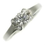 カルティエ バレリーナ ソリテール・BALLERINE SOLITAIRE/ダイヤモンドリング・指輪/Pt950-4.3g/0.37ct/GIA/8号/#48/RF3/h191217/320999
