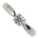 ティファニー ハーモニー ダイヤモンドリング エンゲージリング/Pt950-3.2g/0.22ct/5.5号/TIFFANY ＆ Co. /h210115/375256