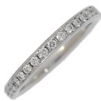 0.13ct/TASAKI PEARL タサキ・田崎真珠/ハーフエタニティセッティング・ダイヤモンドリング・指輪/Pt950-2.5g/6号/#/プラチナ/h251024/593860