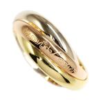 カルティエ トリニティドゥカルティエ トリニティリング/K18YG WG PG/750,3カラー-8 ...